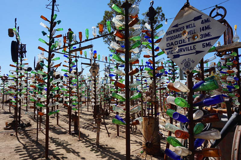 Elmer's Bottle Tree Ranch, California, USA