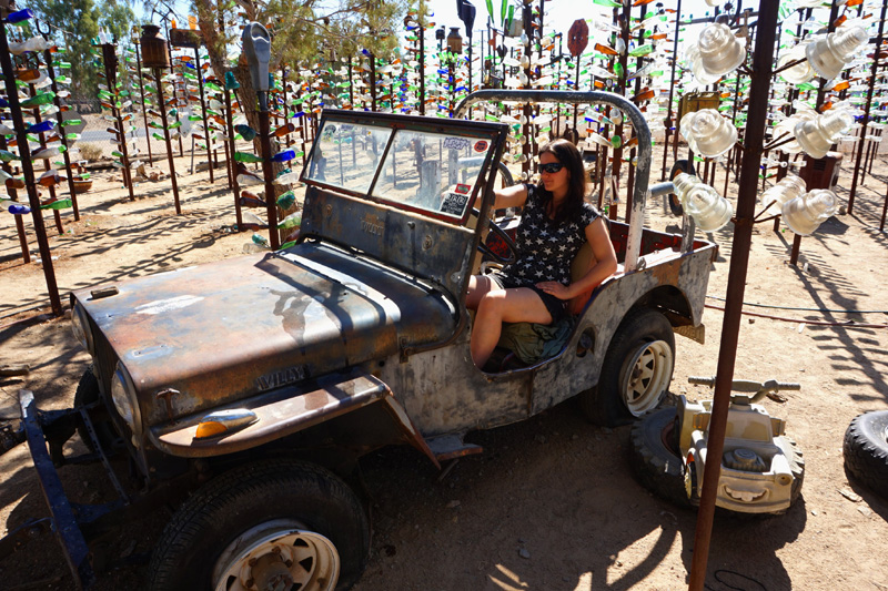 Elmer's Bottle Tree Ranch, California, USA