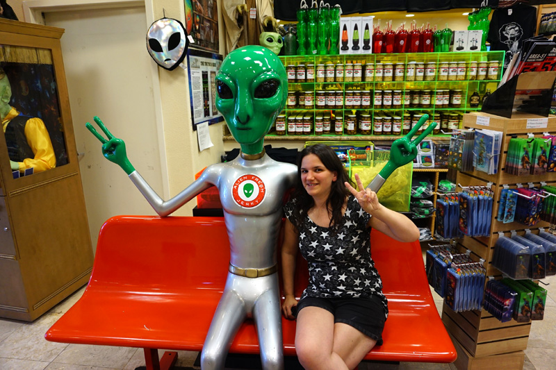 Alien Jerky, Baker, California, USA