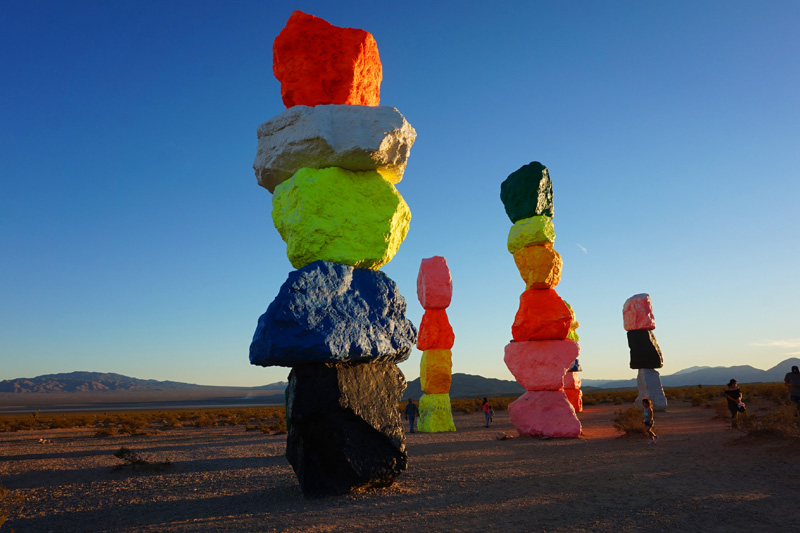 Seven Magic Mountains, Nevada, USA