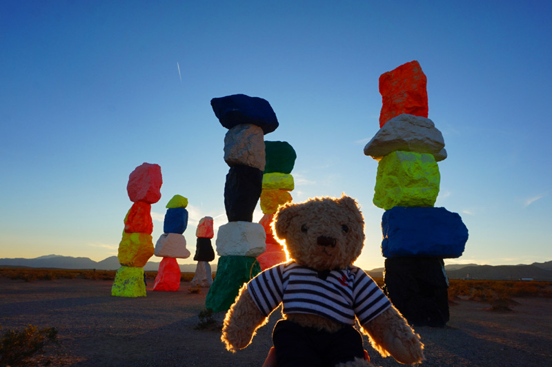 Seven Magic Mountains, Nevada, USA