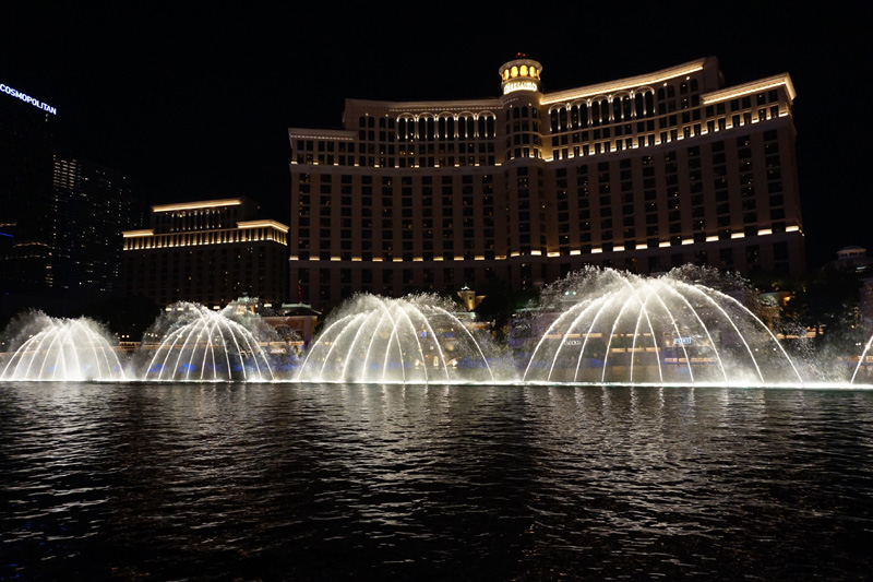 Bellagio fountains, Las Vegas, USA