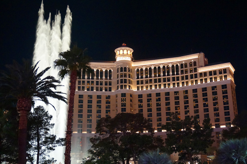 Bellagio fountains, Las Vegas, USA