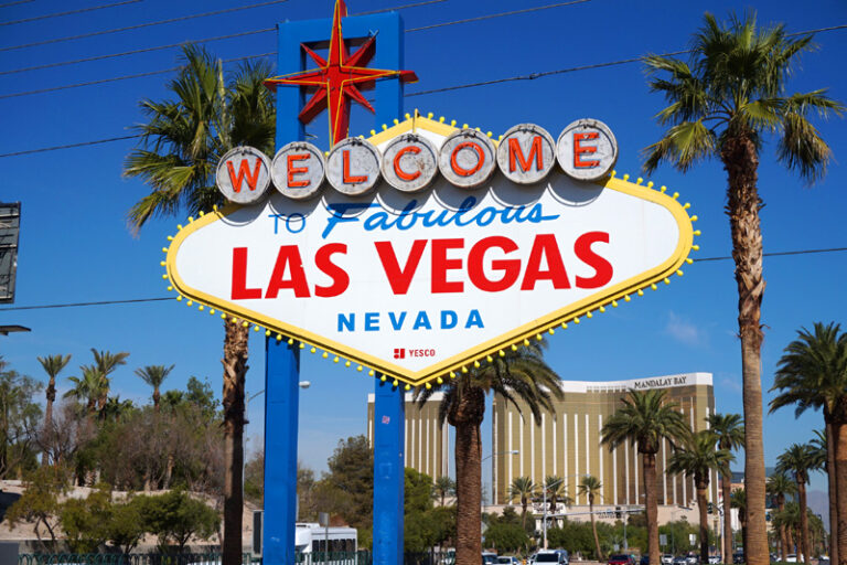 Las Vegas sign, USA