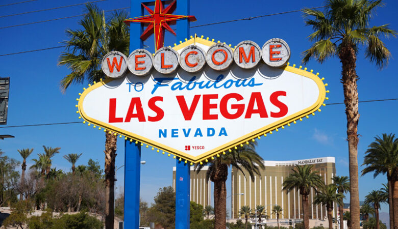 Las Vegas sign, USA