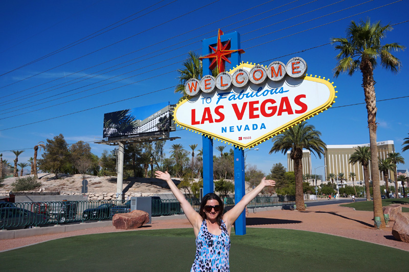 Welcome To Fabulous Las Vegas Nevada sign, USA