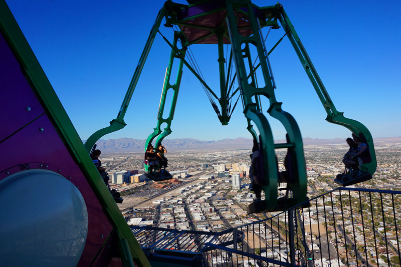 View from the Stratosphere, Las Vegas, USA