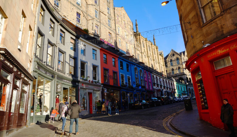 Victoria Street, Edinburgh, Scotland