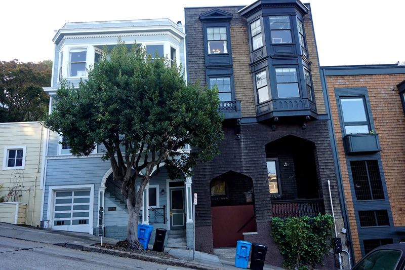 Pretty buildings, houses, San Francisco