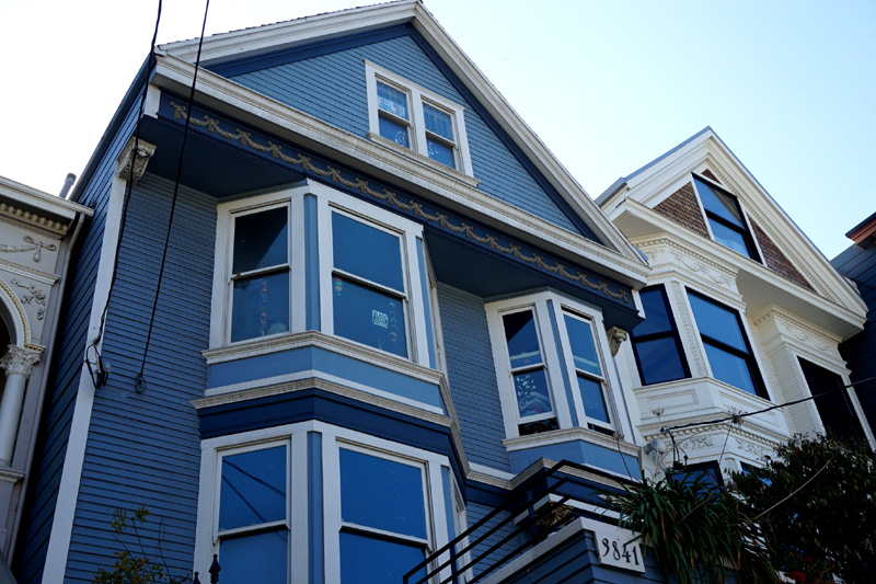 Pretty buildings, houses, San Francisco