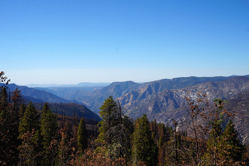 The other side of Yosemite National Park, California, USA