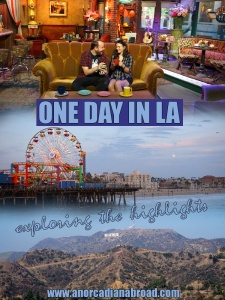 One Day In Los Angeles - explore the highlights including Hollywood, Santa Monica and the Warner Brother's Studio Tour to sit in Central Perk café from Friends!