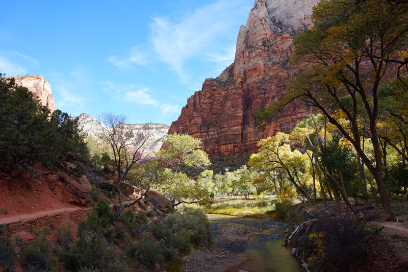 Angel's Landing hike, Zion National Park, USA