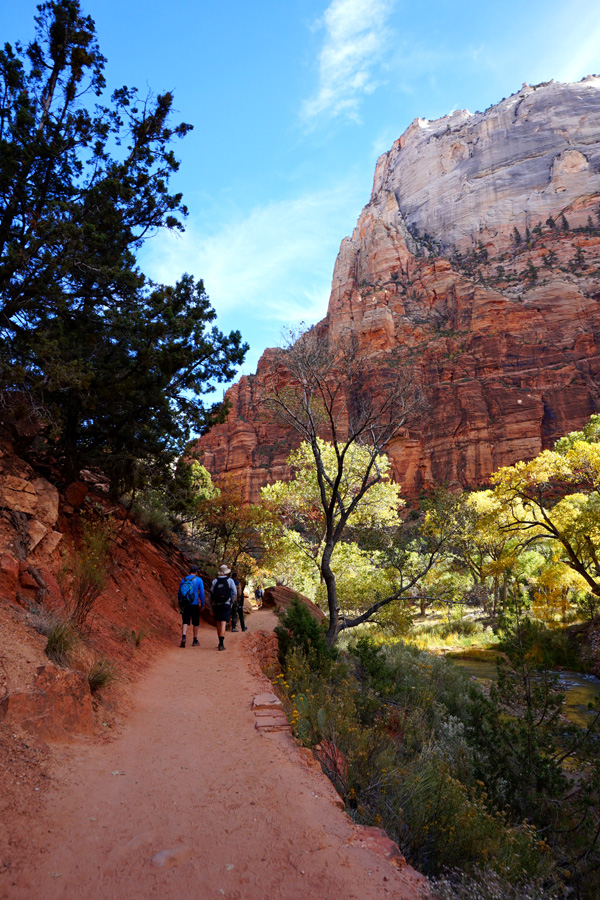 Angel's Landing hike, Zion National Park, USA