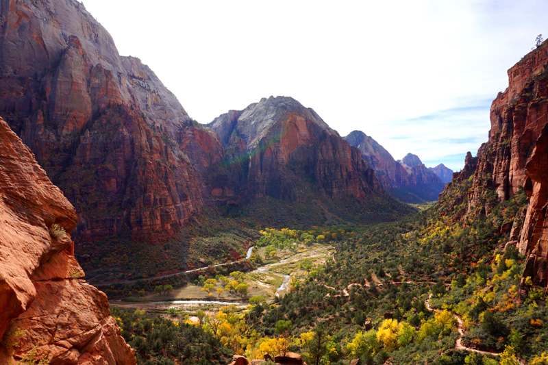 Angel's Landing hike, Zion National Park, USA