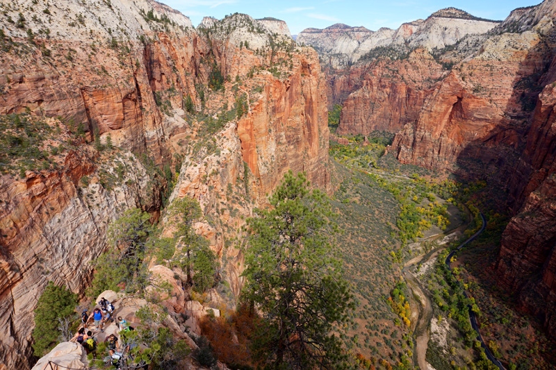 Angel's Landing hike, Zion National Park, USA