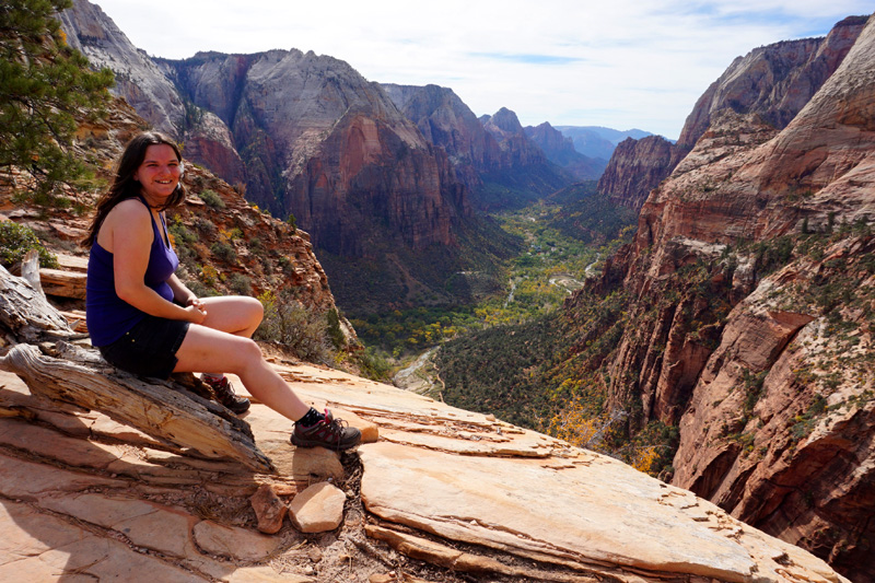 Angel's Landing hike, Zion National Park, USA