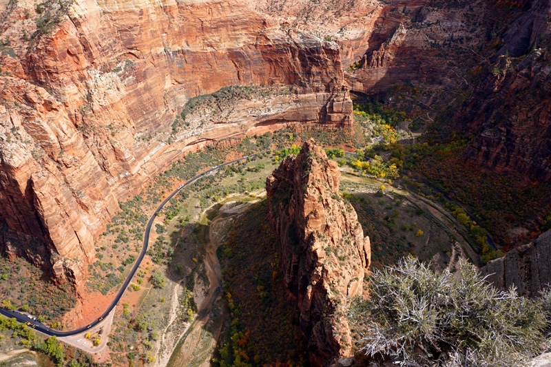 Angel's Landing hike, Zion National Park, USA