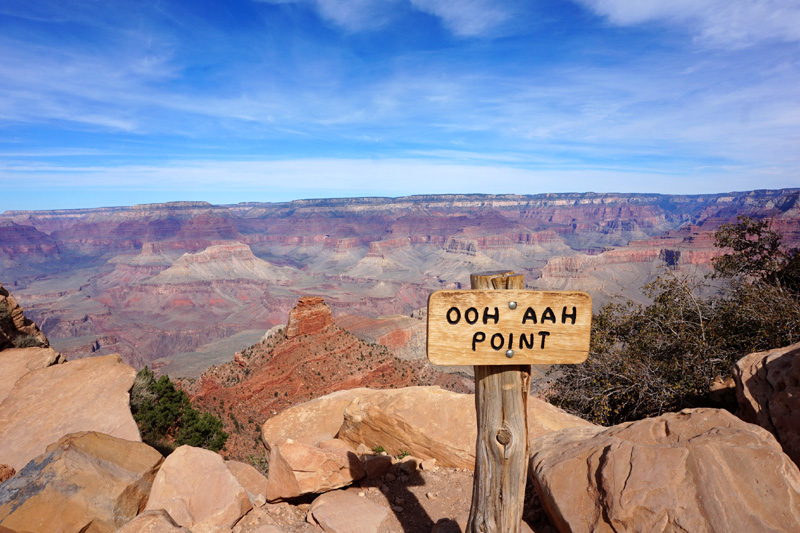 Ooh Aah Point, South Kaibab Trail, Grand Canyon, Arizona, USA