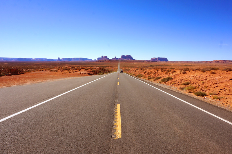 Forrest Gump view, Monument Valley, Utah, USA