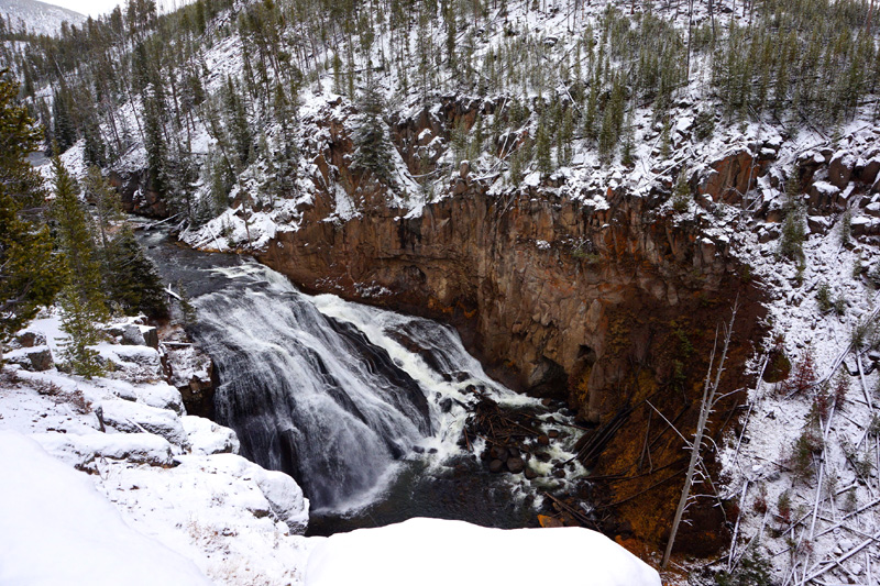 Waterfall, Yellowstone National Park, USA