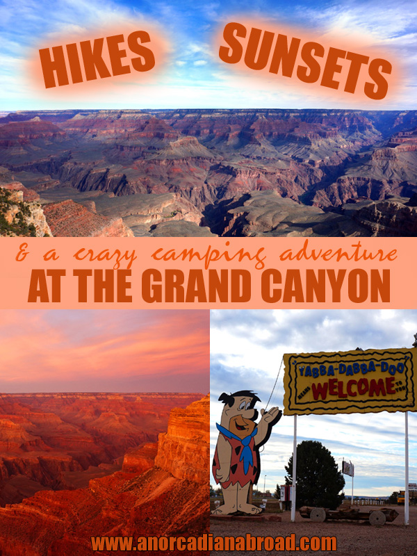 Hikes, Sunsets & A Crazy Camping Adventure at the Grand Canyon, Arizona, USA. Make the most of your time in this iconic national park!