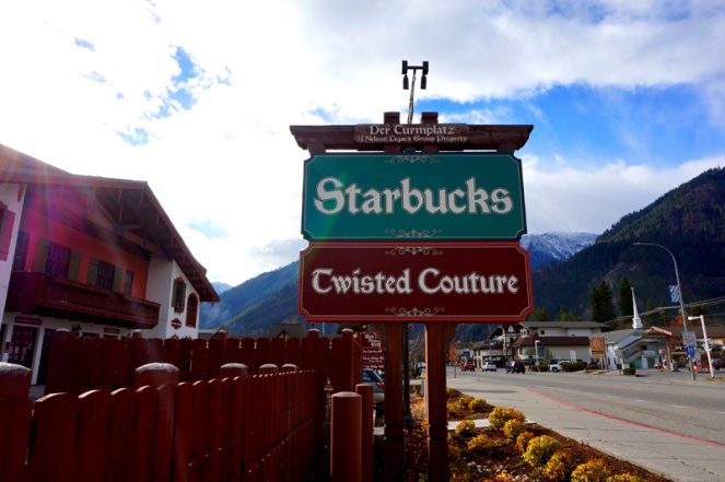 Starbucks, Leavenworth, Washington, USA