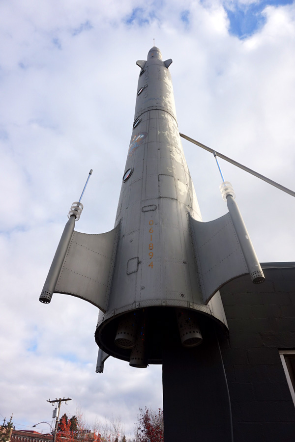 Fremont rocket, Seattle, USA