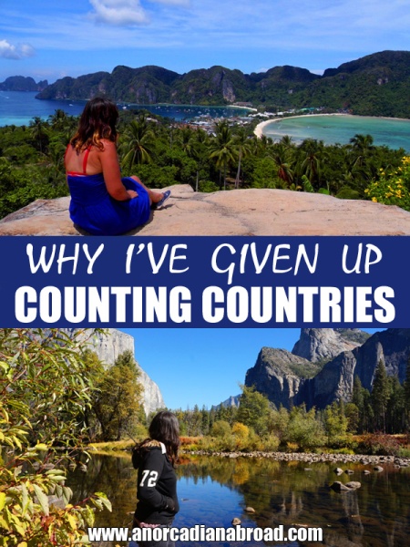 Why I've Given Up Counting Countries