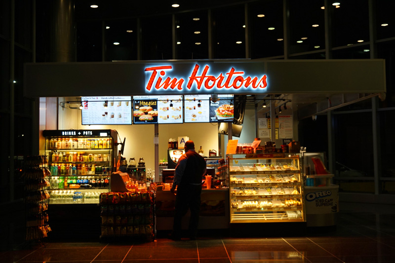 Tim Hortons, New York City, USA