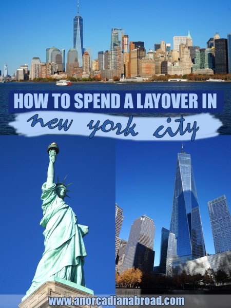 How To Spend A Layover In New York City: make the most of a day trip to the Big Apple with this itinerary!