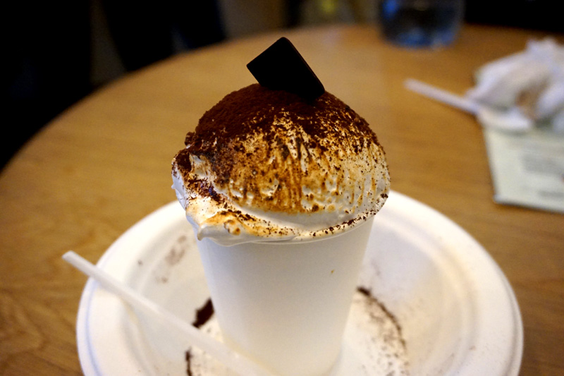 Chin Chin Labs ridiculous marshmallow hot chocolate, Camden, London