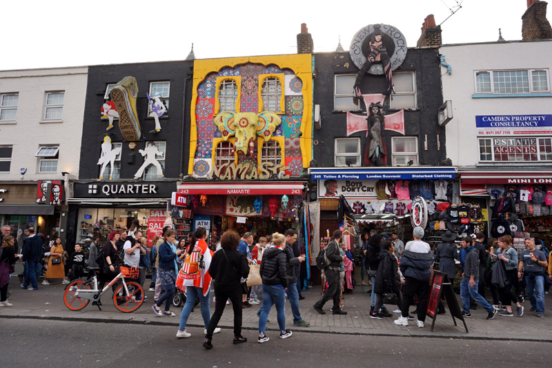 Camden high street, London