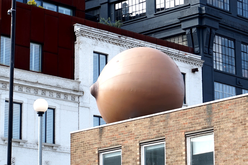 A boob, Shoreditch, London