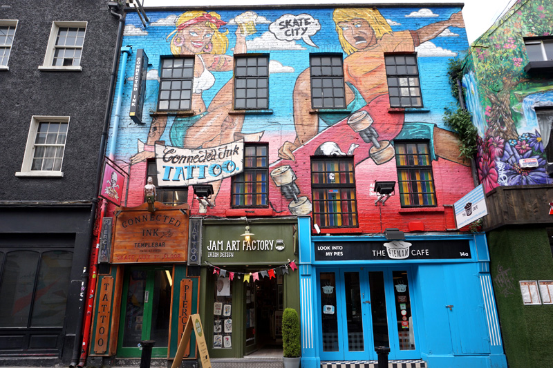 Street art, Dublin, Ireland