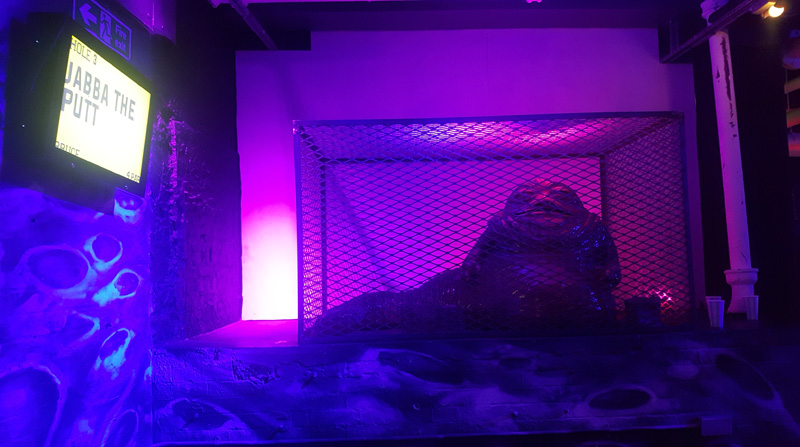 Jabba The Putt, Junkyard Golf Club, London