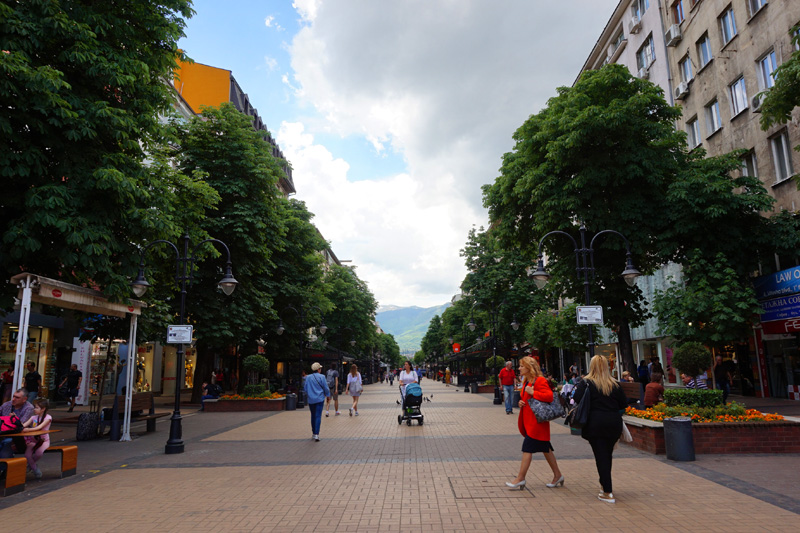 Vitosha Boulevard, Sofia, Bulgaria