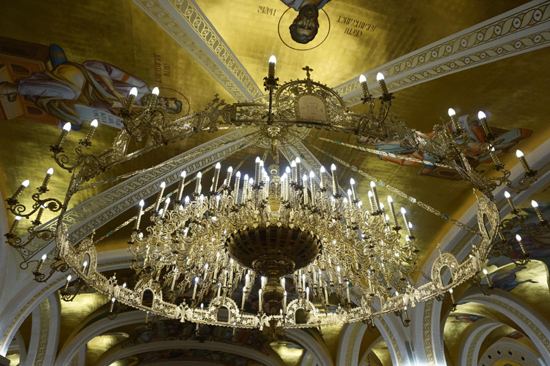 Saint Sava church crypt, Belgrade, Serbia