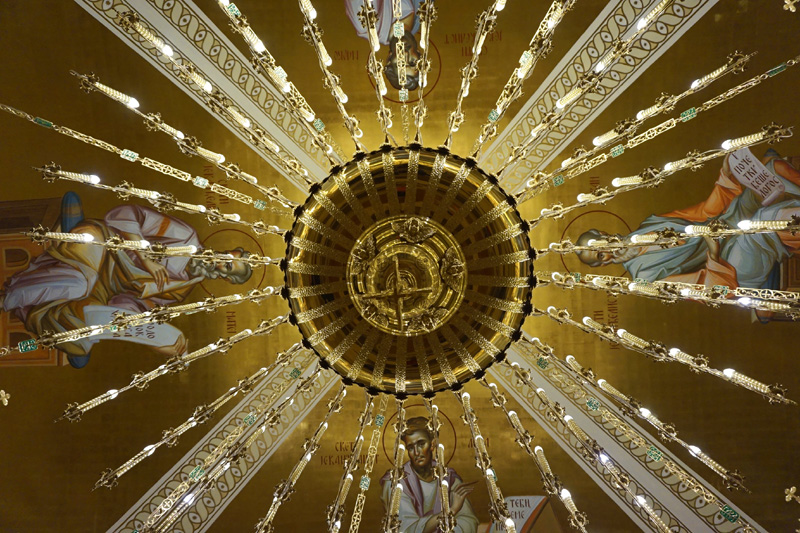 Saint Sava church crypt, Belgrade, Serbia