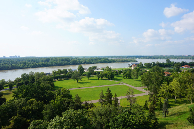Kalemegdan park, Belgrade, Serbia