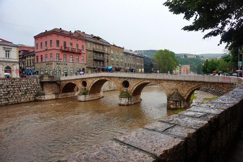 Latin bridge, Sarajevo, Bosnia & Herzegovina