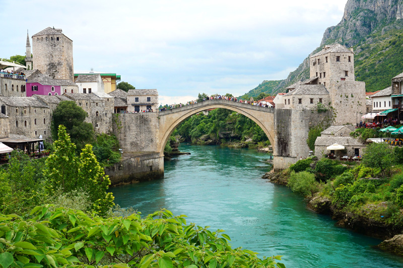 Stari Most bridge, Mostar, Bosnia & Herzegovina