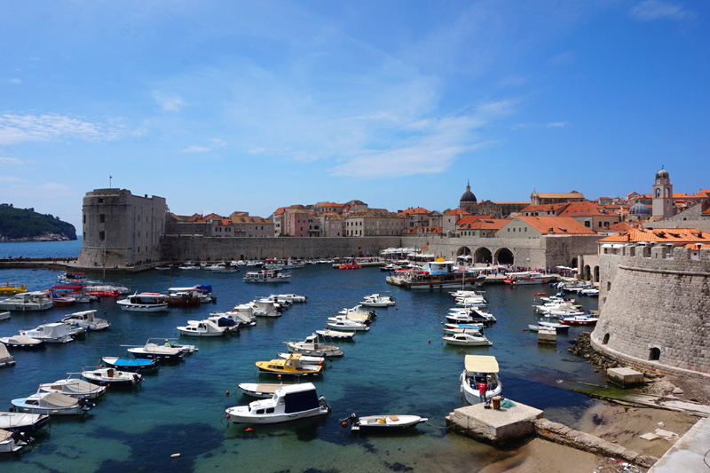 Port, Dubrovnik, Croatia