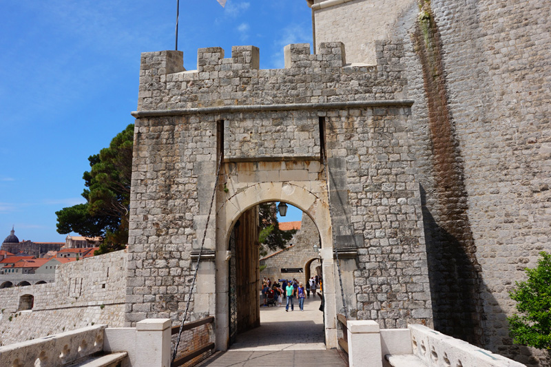 Ploce Gate, Dubrovnik, Croatia