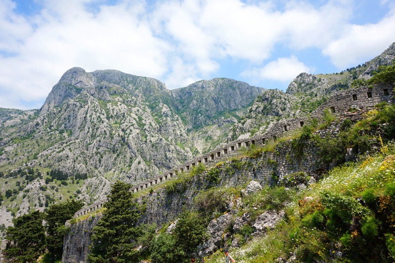 City walls, Kotor, Montenegro