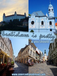 Bratislava is pretty - and you should go! #slovakia #bratislava #europe #travel