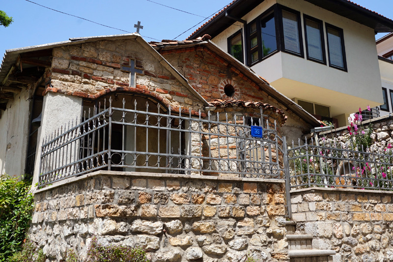 Church in a house, Ohrid, North Macedonia