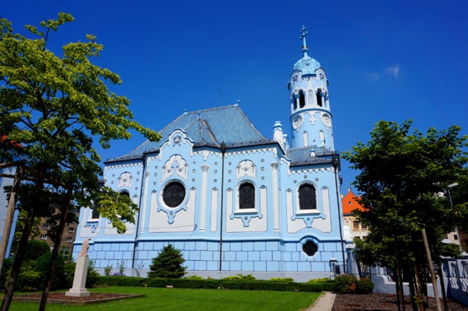 Blue church, Bratislava, Slovakia