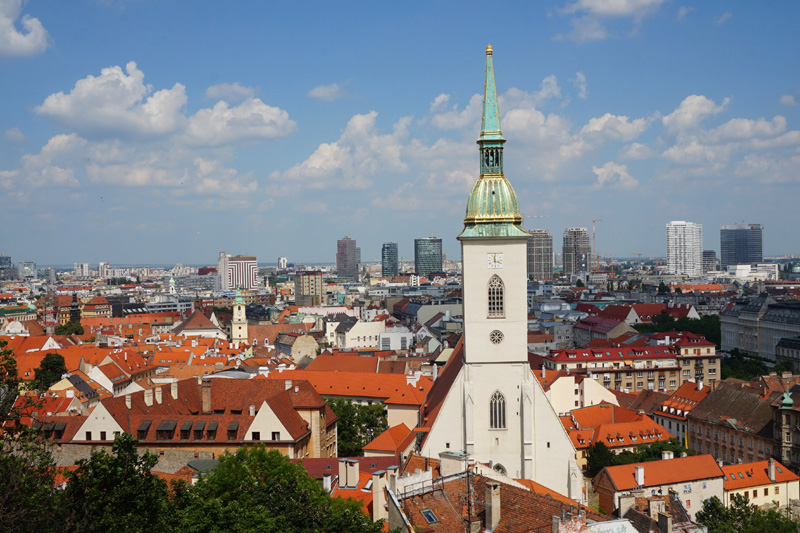 View over Bratislava, Slovakia
