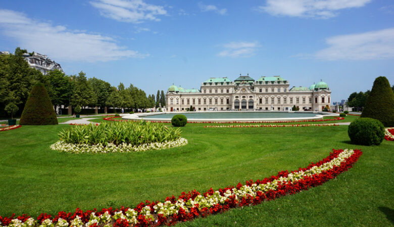 Belvedere Schloss palace, Vienna, Austria